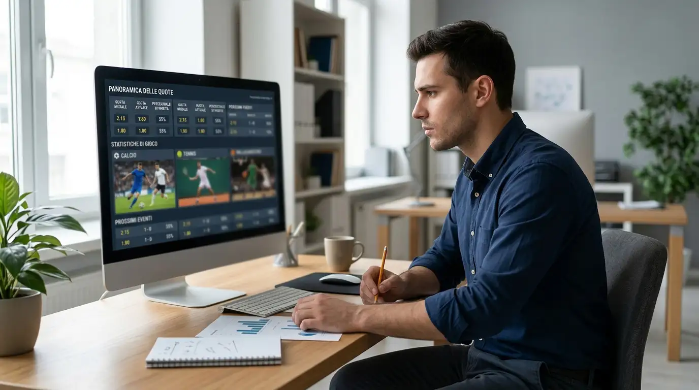 Analista valuta palinsesto rugby francese su schermo desktop